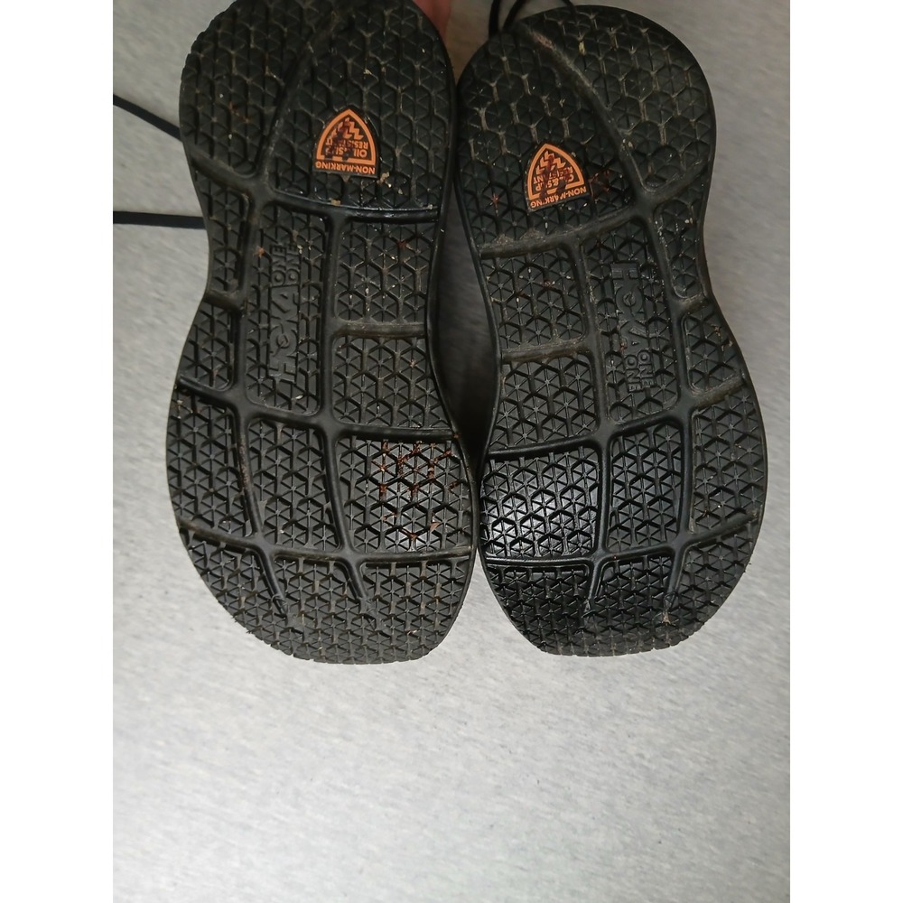 Hoka Sneakers Womens 9 Bondi SR Leather Black Lace Up Casual Comfort Everyday - Picture 13 of 14
